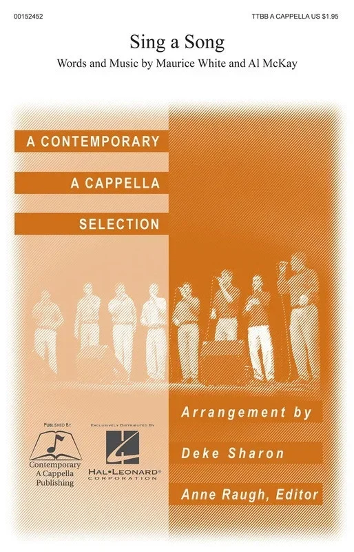 Sing A Song TTBB A Cappella (Octavo)