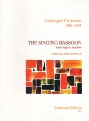 Singing Bassoon: 40 Legato Studies – Bassoon