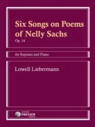 Six Songs on Poems of Nelly Sachs, Op. 14 – Soprano/Piano