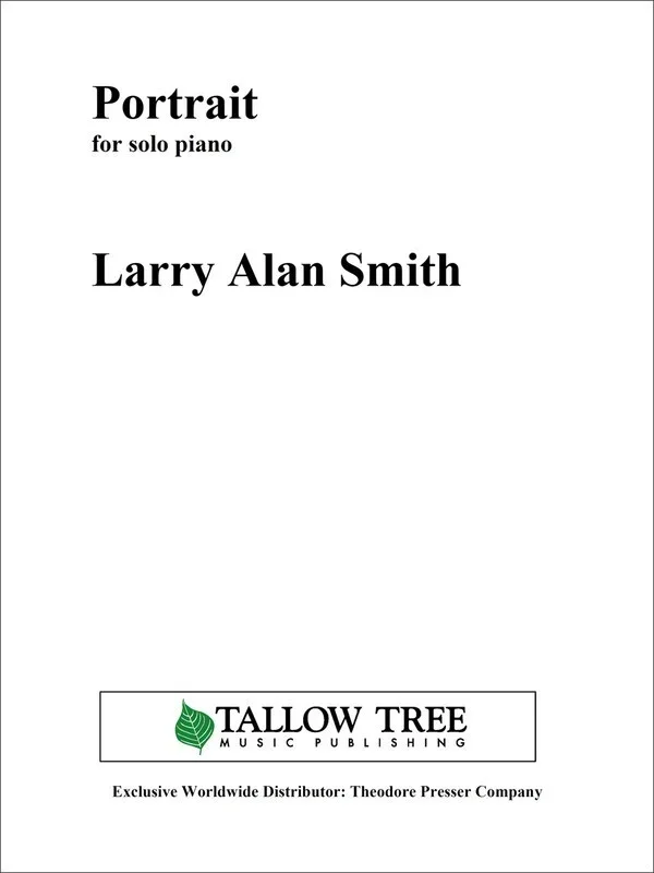 Smith – Portrait For Solo Piano (Softcover Book)