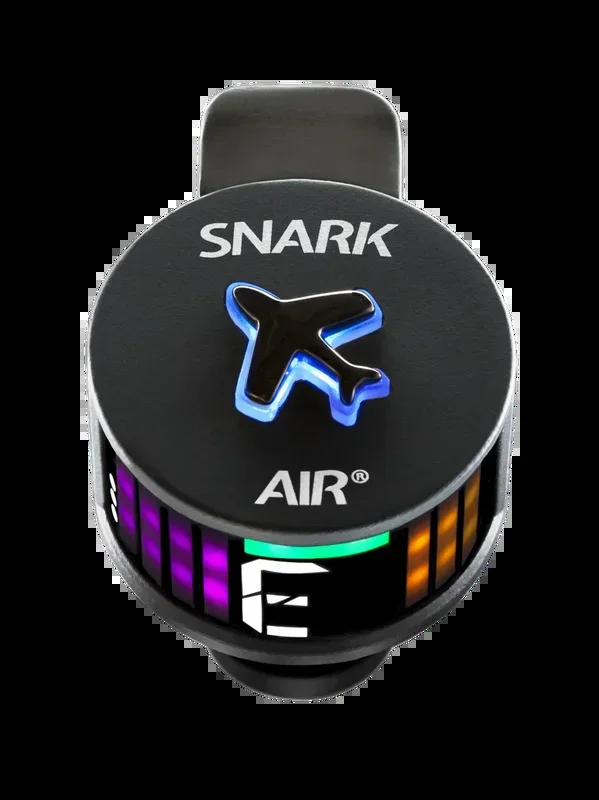 Snark Rechargeable Headstock Tuner – Clip-On Chromatic Tuner for Guitar and Bass