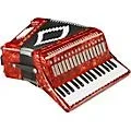 SofiaMari SM-3232 32 Piano 32 Bass Accordion Red Pearl