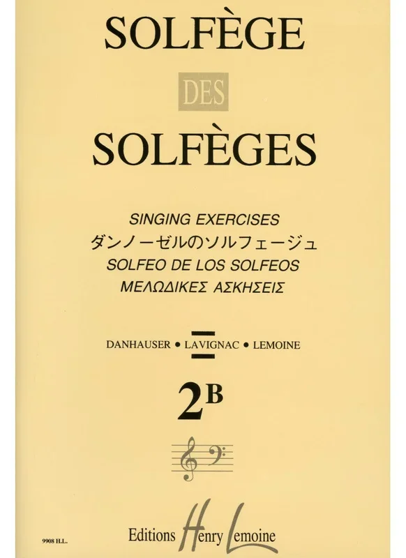 Solfège des Solfèges – Volume 2B