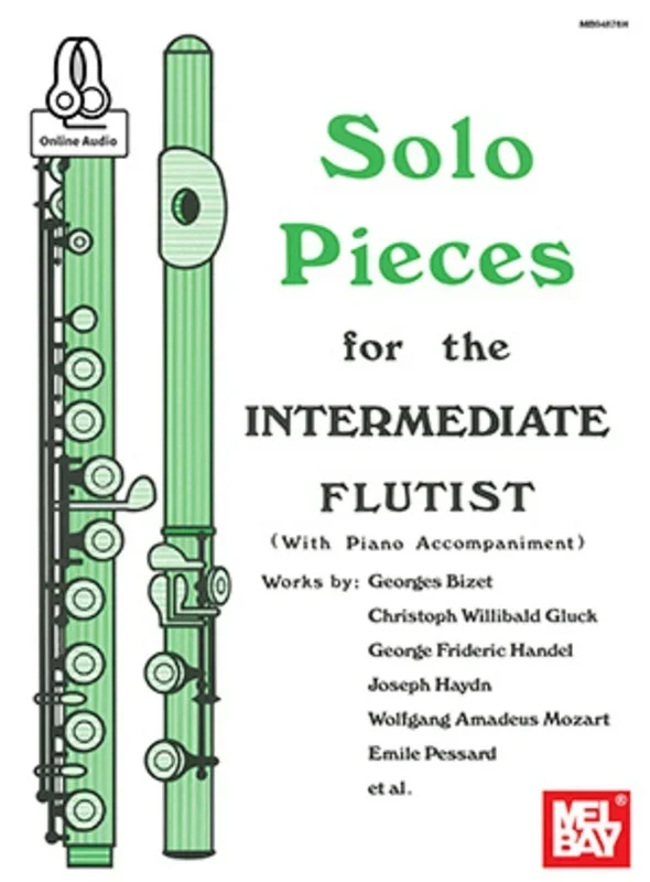 Solo Pieces For The Intermediate Flutist Book/Oa/Pdf