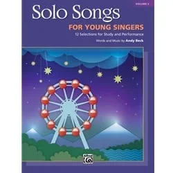 Solo Songs for Young Singers, Volume 2 – Medium Voice and Piano
