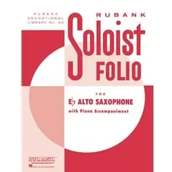 Soloist Folio – Alto Sax and Piano