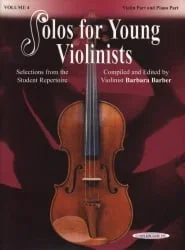 Solos for Young Violinists, Volume 4 – Violin and Piano