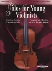Solos for Young Violinists, Volume 6 – Violin and Piano