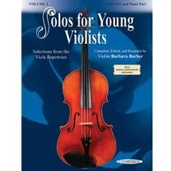 Solos for Young Violists, Volume 2 – Viola and Piano