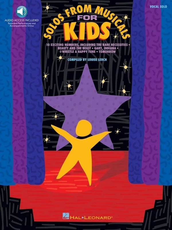 Solos From Musicals For Kids Book/Online Audio (Softcover Book/CD)