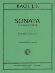 Sonata in A Minor, S. 1013 – Flute Unaccompanied
