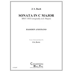 Sonata in C Major, BWV 1035 – Bassoon & Piano