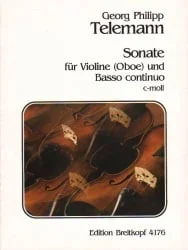 Sonata in C Minor, TWV 41:c6 – Violin (or Oboe) and Piano