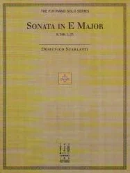 Sonata in E Major, K380, L23 – Piano