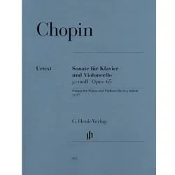 Sonata in G Minor, Op. 65 – Cello and Piano