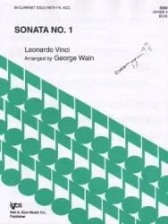 Sonata No. 1 – Clarinet and Piano