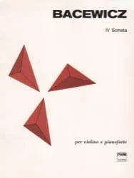 Sonata No. 4 – Violin and Piano