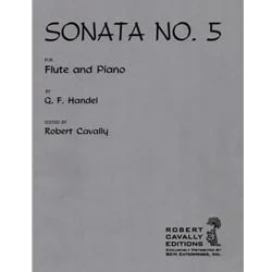 Sonata No. 5 – Flute and Piano