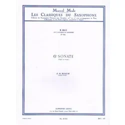 Sonata No. 6 – Alto Sax and Piano
