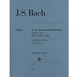 Sonatas and Partitas, BWV 1001-1006 – Violin Unaccompanied
