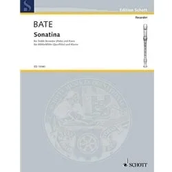 Sonatina – Alto Recorder (or Flute) and Piano