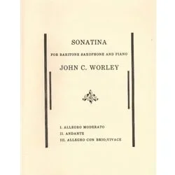 Sonatina – Baritone Sax and Piano