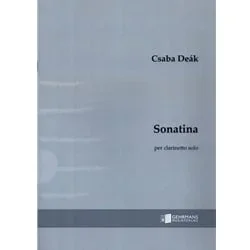 Sonatina – Clarinet Unaccompanied