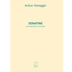 Sonatine – Clarinet in A and Piano