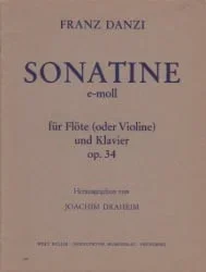 Sonatine in E Minor, Op. 34 – Flute (or Violin) and Piano