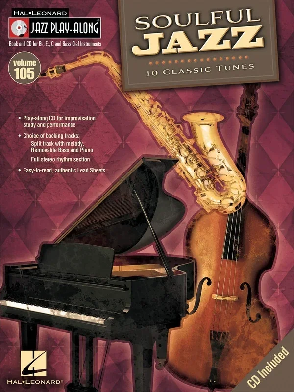 Soulful Jazz Jazz Play Along Book/CD V105 (Softcover Book/CD)