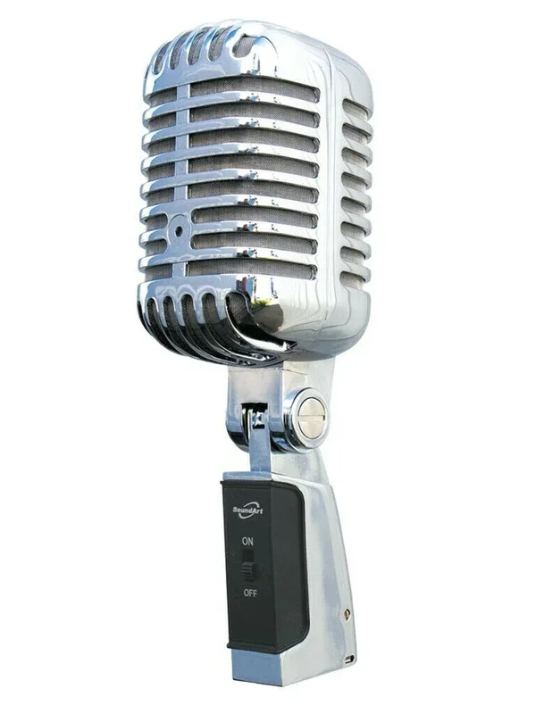 Soundart Dynamic ‘Elvis’ Microphone Birdcage Vintage-Style