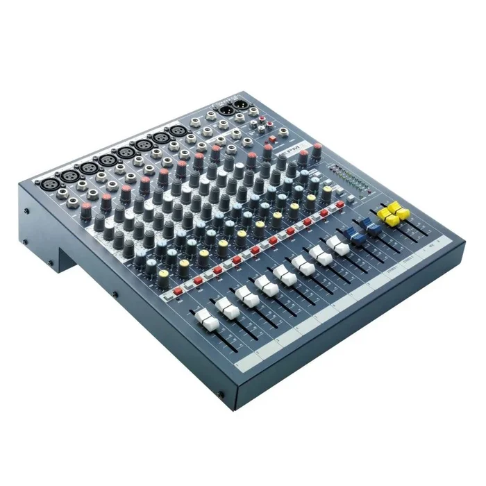 Soundcraft EPM8 8-Channel Analog Mixer – High-Performance, GB30 Mic Preamp, Easy Control Surface, Quality Build, Ideal for Live Sound & Studio