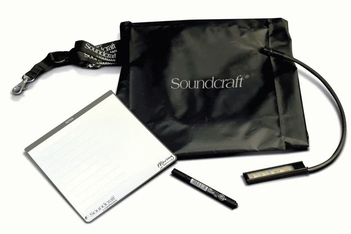 Soundcraft Exp 2+Perf 2 Dust Cvr Gooseneck Pad + Pen