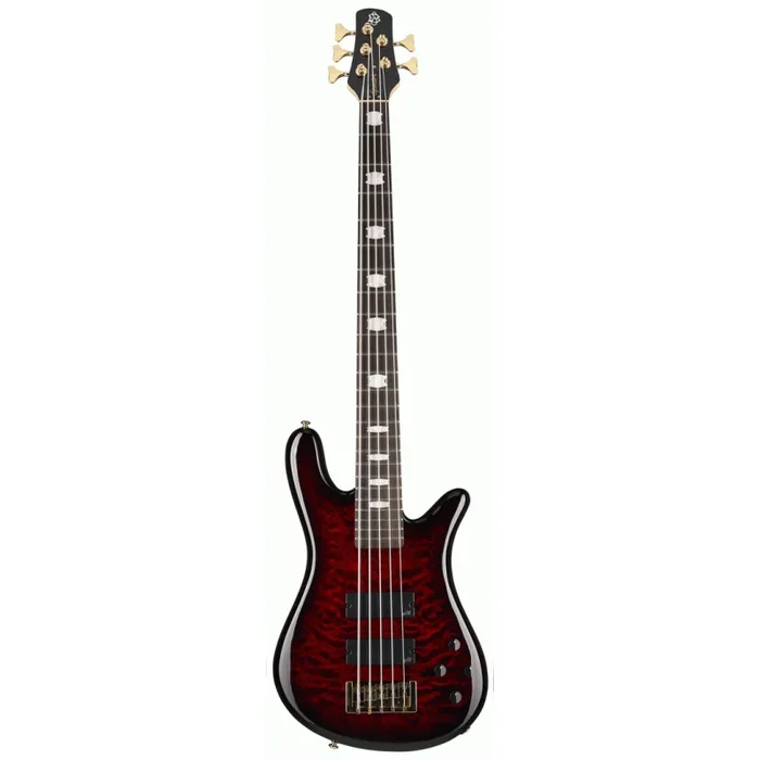 Spector NS-5 Bolt-On Bass Guitar – Black Cherry Gloss