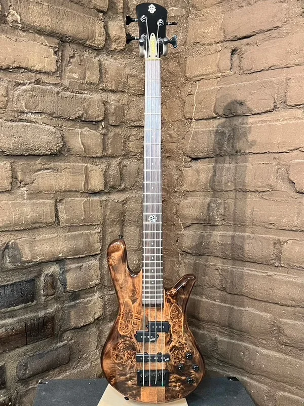 Spector NS Ethos 4 Bass Guitar – Super Faded Black Gloss (New)