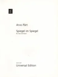 Spiegel im Spiegel – Viola and Piano