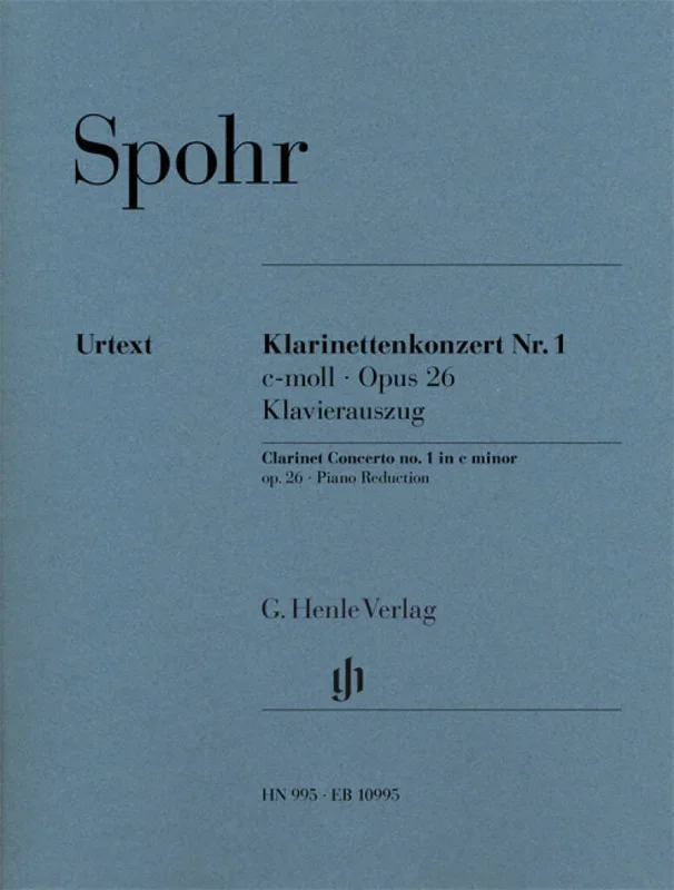 Spohr: Clarinet Concerto No. 1 in C Minor, Op. 26