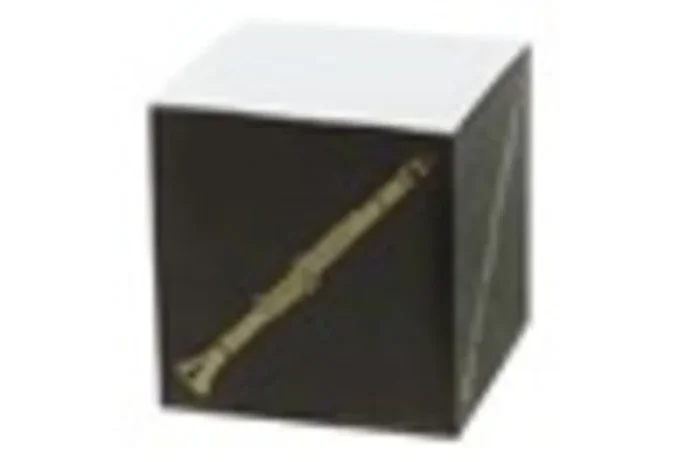 Square Memo Cube Clarinet White/Black