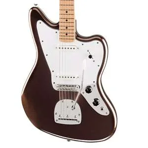 Squier Affinity Series Jaguar – Mystic Metallic Brown with Maple Fingerboard