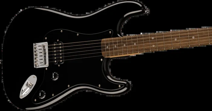 Squier Sonic Stratocaster HT H, Laurel Fingerboard, Black Pickguard, Black