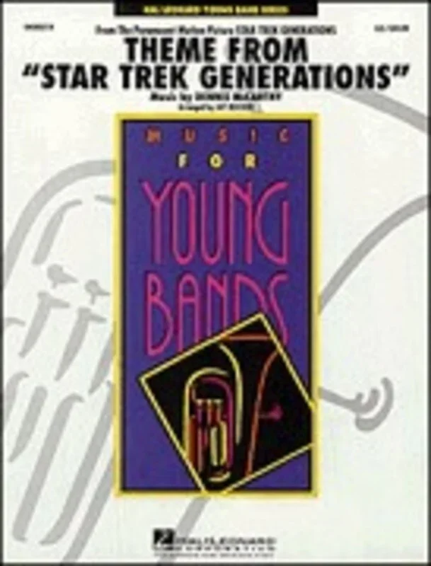 Star Trek Theme Generations Youth Band3 (Music Score/Parts)