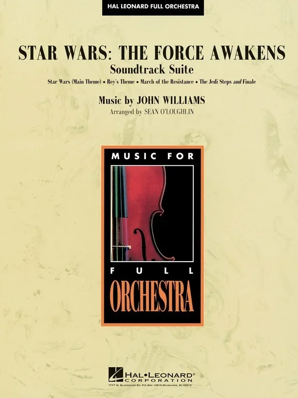 Star Wars Force Awakens Fo3 Score/Parts