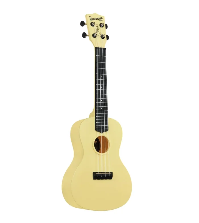 Starlight Yellow Glow in the Dark Concert Waterman Ukulele