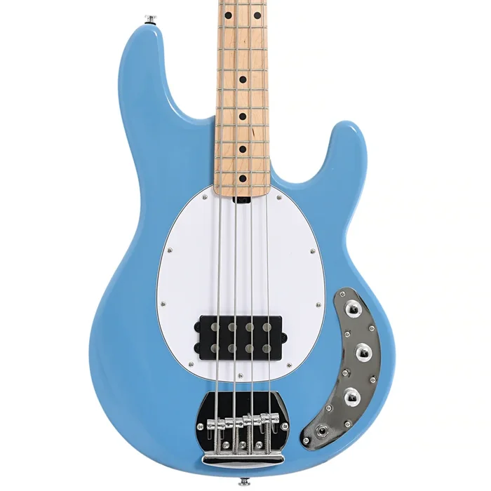 Sterling by Music Man RAY4 4-String Bass, Chopper Blue