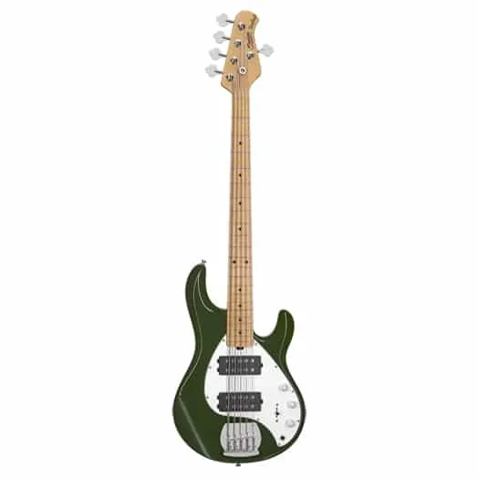 Sterling by Music Man S.U.B. StingRay 5 HH RAY5HH, Olive Bass