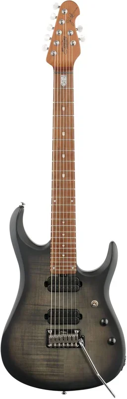 Sterling by Music Man SBMM John Petrucci JP157 Flame Maple, Trans Black Satin Electric Guitar