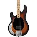 Sterling by Music Man StingRay RAY4LH Maple Fingerboard Left-Handed Electric Bass Guitar – Vintage Sunburst