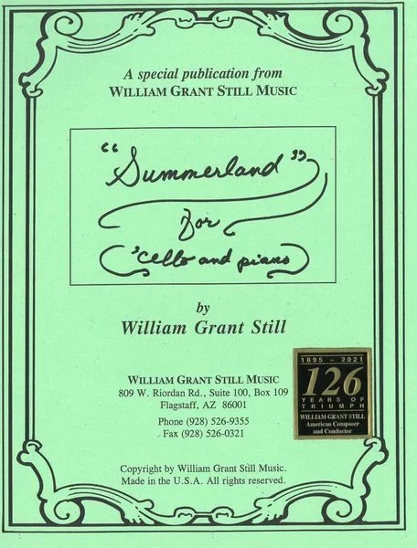 Still: Summerland (arr. for cello & piano)