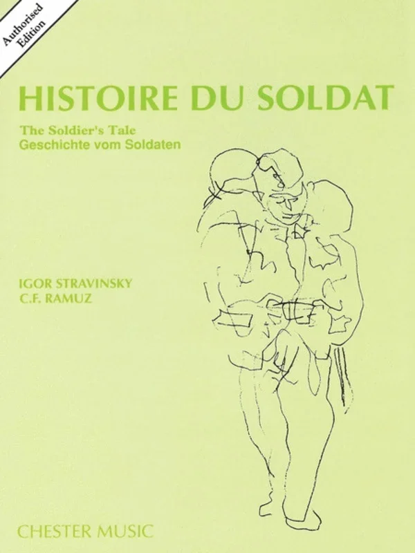 Stravinsky Histoire Du(Soldiers Tale)Sc
