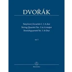 String Quartet No. 1 in A Major, Op. 2 – Study Score